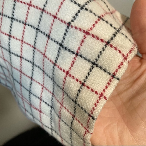 NWOT Rag & Bone Poppy Ivory Check High Waisted Wool Trouser Pants - Picture 12 of 15